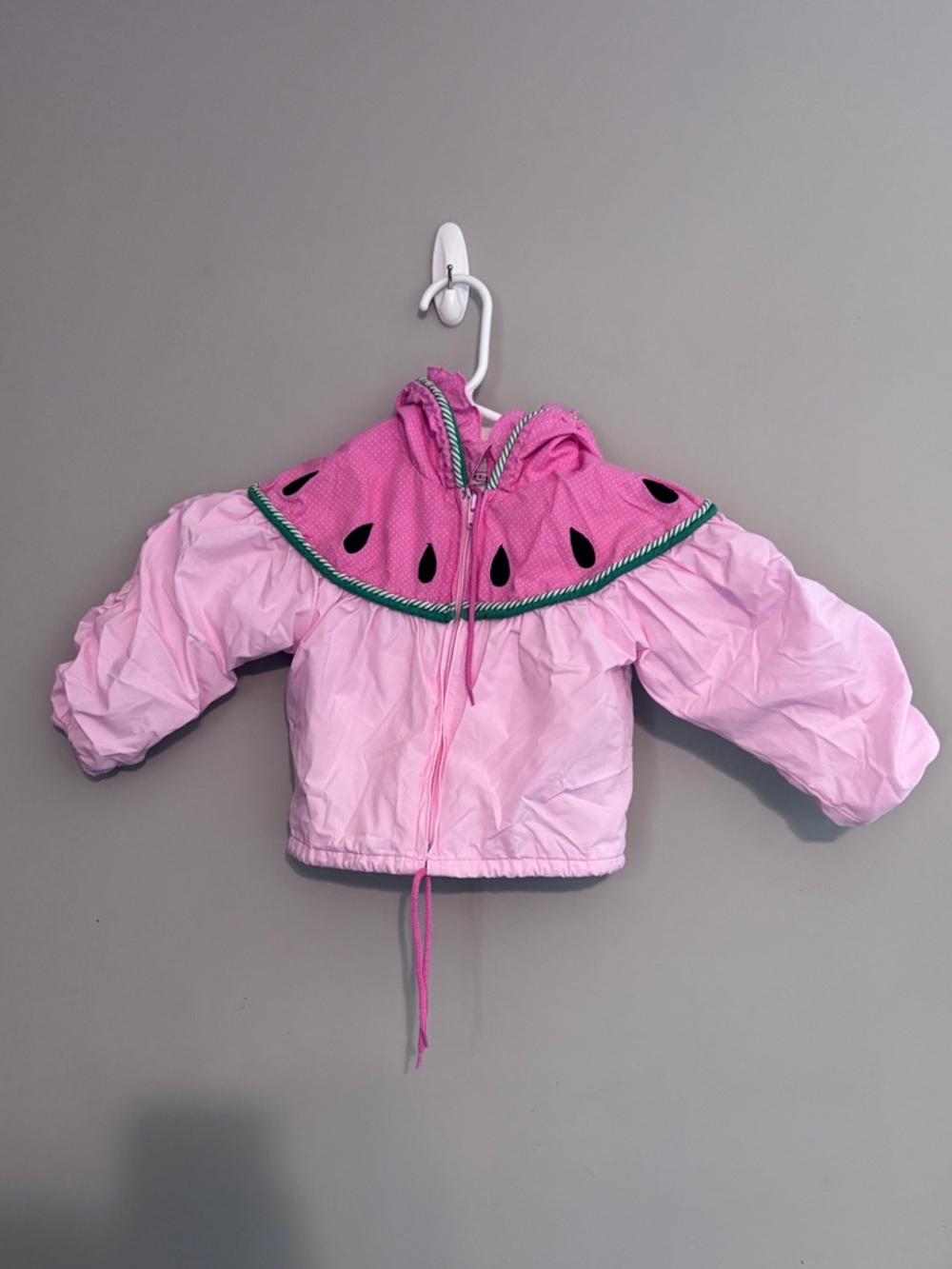 Vintage Carter’s 1990 watermelon raincoat - 24 months